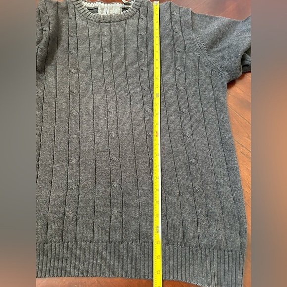 Oscar de la Renta gray Crewneck Sweater size XL - Picture 5 of 6